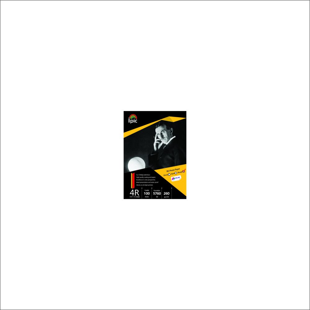 RC فتوگلاسه 260 گرم 100 برگ 15*10